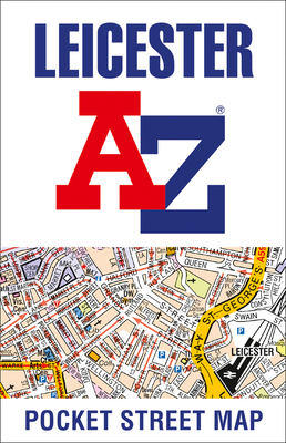 Leicester A-Z Pocket Street Map