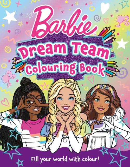 Barbie Dream Team Colouring