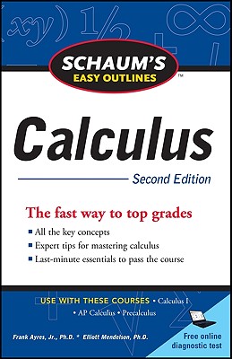 Schaum's Easy Outline of Calculus, Second Edition