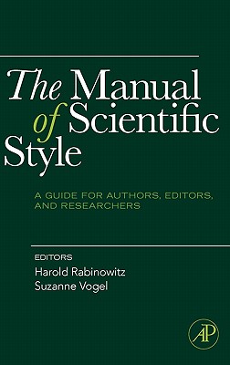 The Manual of Scientific Style