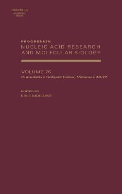 Progress in Nucleic Acid Research and Molecular Biology