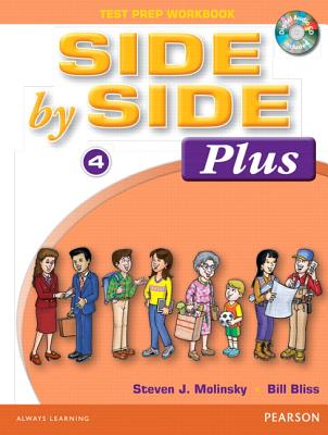 Side By Side Plus 4 Test Prep Workbook with CD