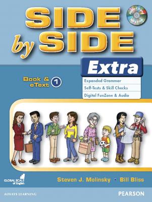 Side by Side Extra 1 Book & eText with CD