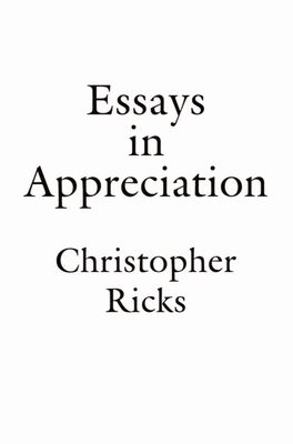 Essays in Appreciation