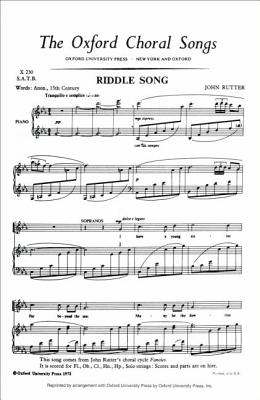 Riddle Song