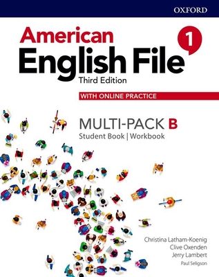 American English File: Level 1: Student Book/Workbook Multi-Pack B with Online Practice