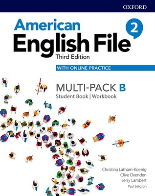 American English File: Level 2: Student Book/Workbook Multi-Pack B with Online Practice