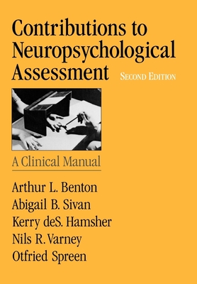 Contributions to Neuropsychological Assessment