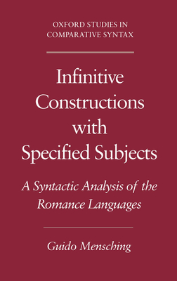 Infinitive Constructions with Specified Subjects