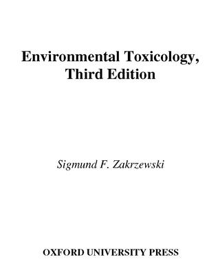 Environmental Toxicology