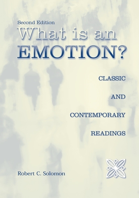 What is an Emotion?