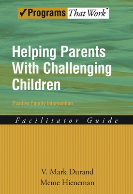 Helping Parents With Challenging Children