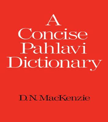 A Concise Pahlavi Dictionary