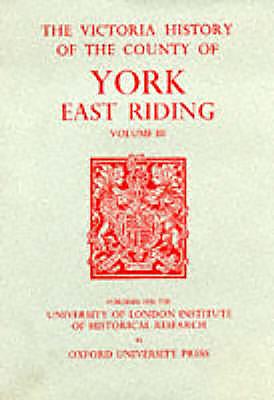 A History of the County of York East Riding