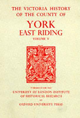 A History of the County of York East Riding