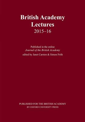 British Academy Lectures, 2015-16