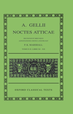 Aulus Gellius Noctes Atticae Volume II