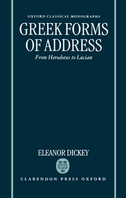 Greek Forms of Address