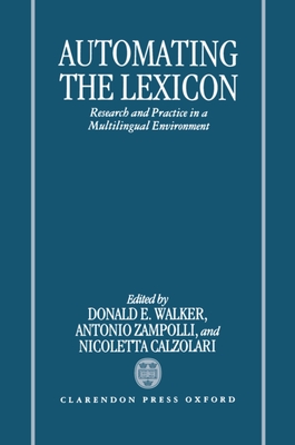 Automating the Lexicon