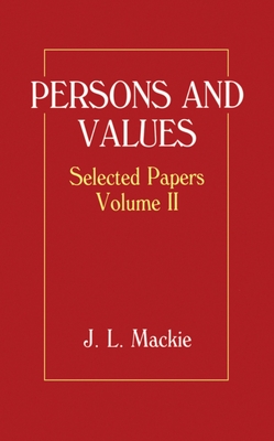 Selected Papers: Volume II: Persons and Values