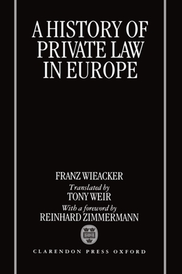 A History of Private Law in Europe