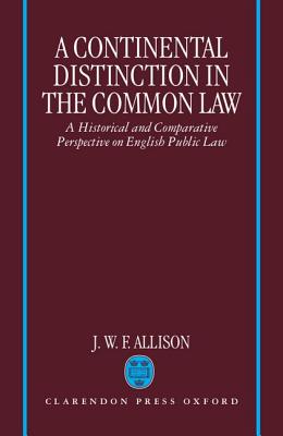 A Continental Distinction in the Common Law