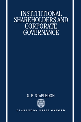 Institutional Shareholders and Corporate Governance