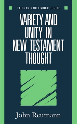 Variety and Unity in New Testament Thought