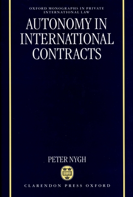 Autonomy in International Contracts