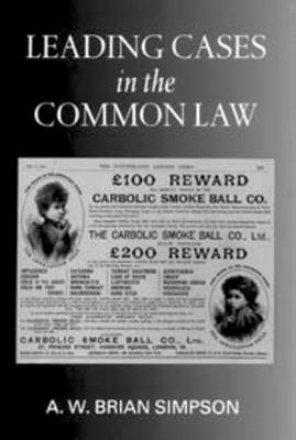 Leading Cases in the Common Law