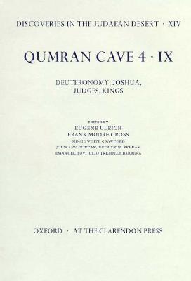 Discoveries in the Judaean Desert: Volume XIV. Qumran Cave 4: IX