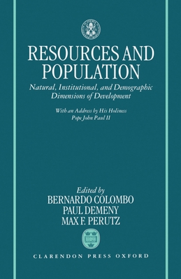 Resources and Population