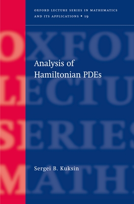 Analysis of Hamiltonian PDEs