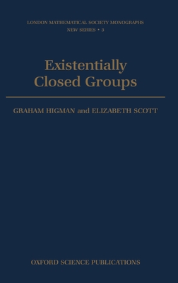 Existentially Closed Groups