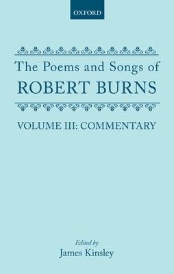 POEMS SONGS ROBERT BURNS VOL3COMM C