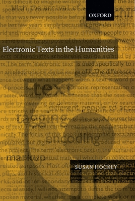 Electronic Texts in the Humanities