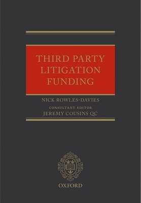 Third Party Litigation Funding