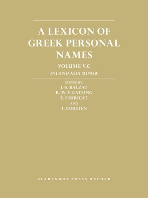 A Lexicon of Greek Personal Names