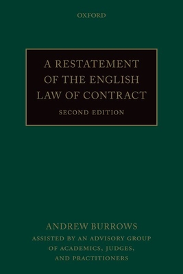 A Restatement of the English Law of Contract