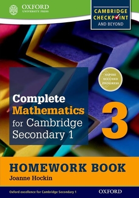 Complete Mathematics for Cambridge Lower Secondary Homework Book 3 (First Edition) - Pack of 15