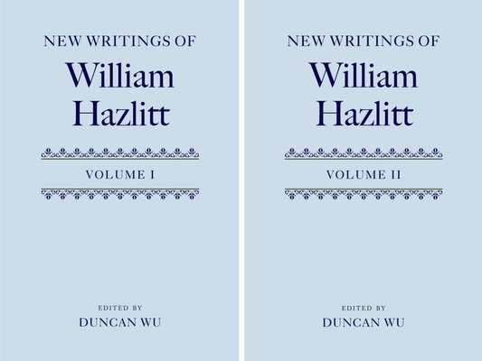 New Writings of William Hazlitt