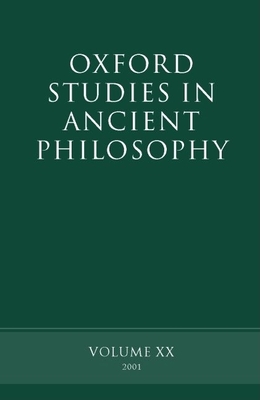 Oxford Studies in Ancient Philosophy