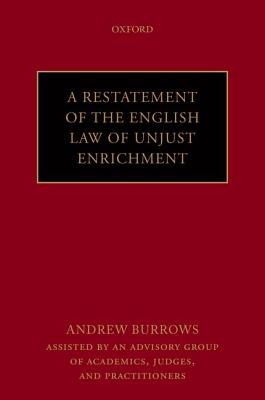 A Restatement of the English Law of Unjust Enrichment