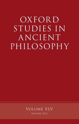 Oxford Studies in Ancient Philosophy, Volume 45