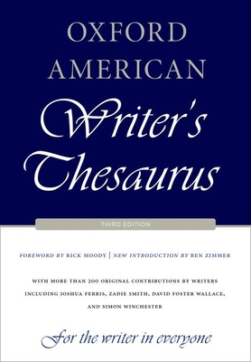 Oxford American Writer''s Thesaurus
