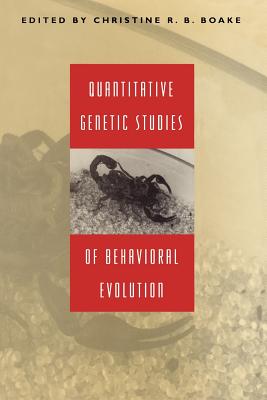 Quantitative Genetic Studies of Behavioral Evolution