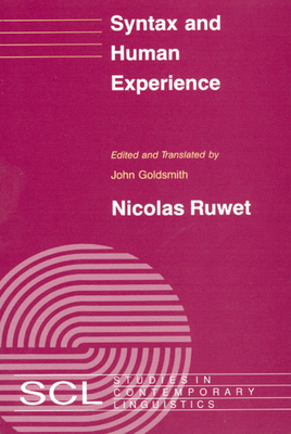 Syntax and Human Experience