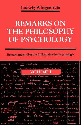 Remarks on the Philosophy of Psychology