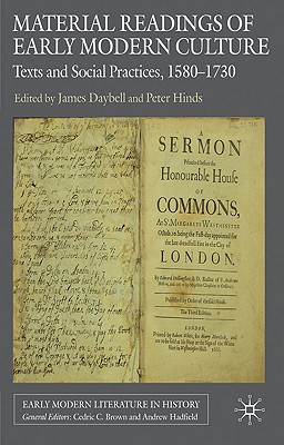 Material Readings of Early Modern Culture