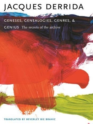 Geneses, Genealogies, Genres, and Genius